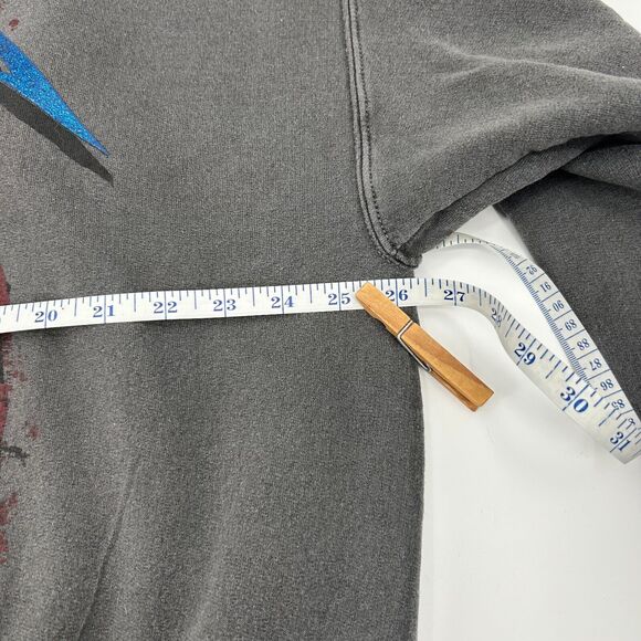 METALLICA Harvester of Sorrow Tour Sweatshirt ~Gray Crewneck/Pullover ~ Sz S/M - Picture 11 of 11